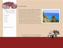 Tablet Screenshot of donnaorsola.com